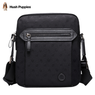 暇步士男单肩包时尚印花大容量帆布包小背包斜挎包2024新款商务包