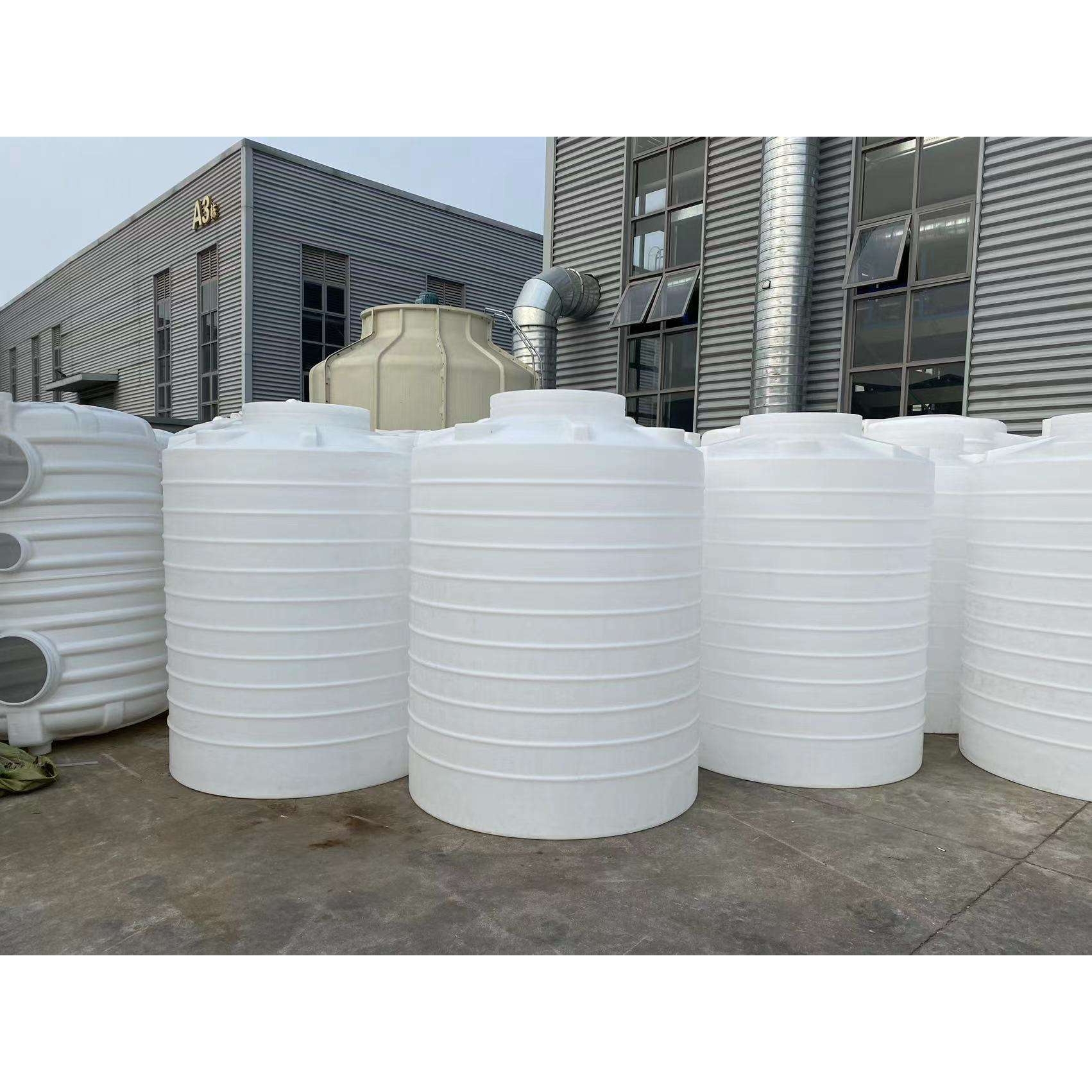 厂家直销 4立方耐酸水桶 4000L大水桶塑料水塔 工业白色涂料桶