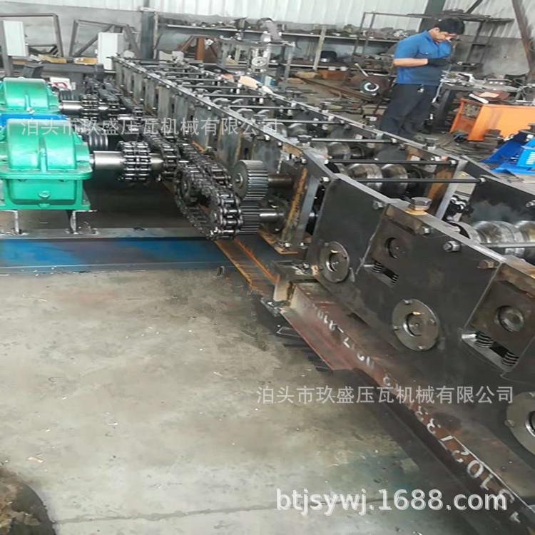 废旧圆管变方管机40*40方管娇直机开平线设备