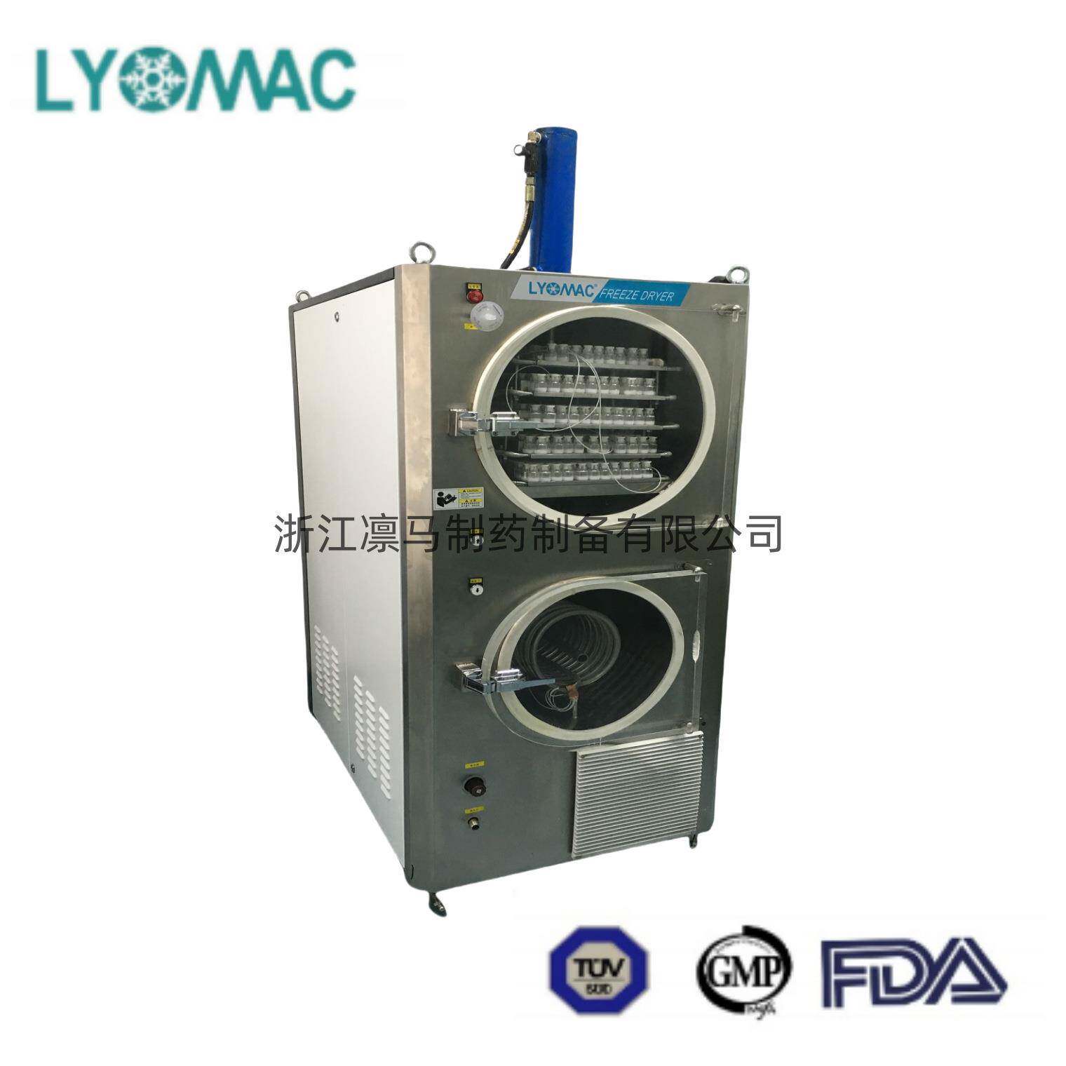 实验室科研教育实验冷冻干燥机，家用果蔬肉干小型实验冻干机