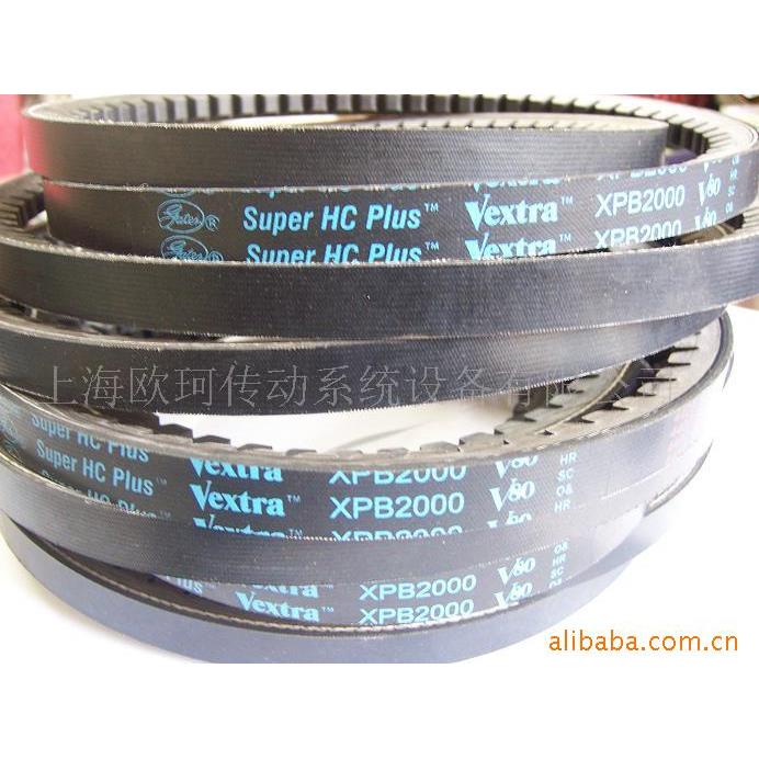 GATES三角带 XPB2000切边齿三角带窄v带进口盖茨三角带