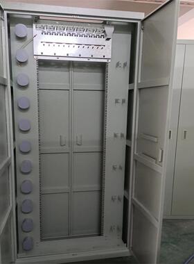 ODF光纤配线架 规格2米800*300 灰色款直插ODF落地式光缆配线柜厂