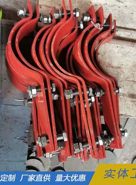 延信D2.325R三孔短管夹 管部吊架类管夹 R/S型三孔短管夹D2