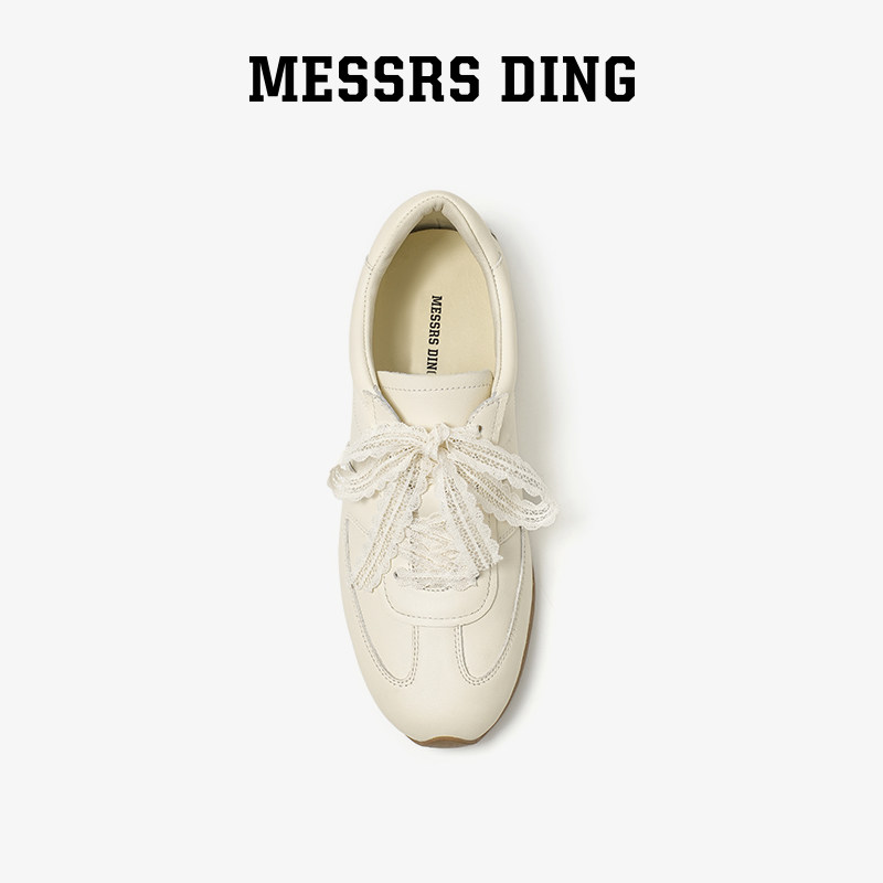 MESSRSDING牛皮软底运动鞋轻便女