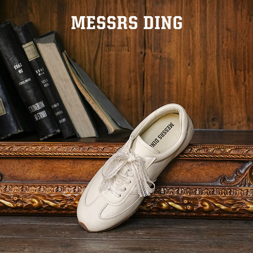 MESSRSDING牛皮软底运动鞋轻便女