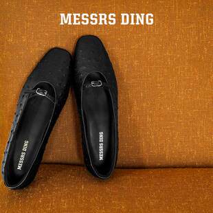 MD女鞋·图兰朵·法式玛丽珍女2025新款浅口单鞋平底鞋芭蕾风鞋子