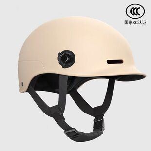 3C认证电动电瓶车头盔男夏季 头盔电动车 半盔女四季