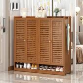 鞋 架大容量多层超大储物柜 柜家用门口实木入户室内门外走廊楼道鞋