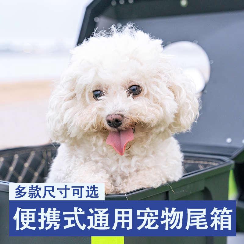 外出宠物尾箱超大踏板摩托车后备箱便携式狗狗出门箱子多功能箱子