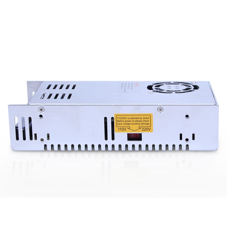 明纬24V开关电源S-500W600W大功率220转12v20A集中供电直流变压器
