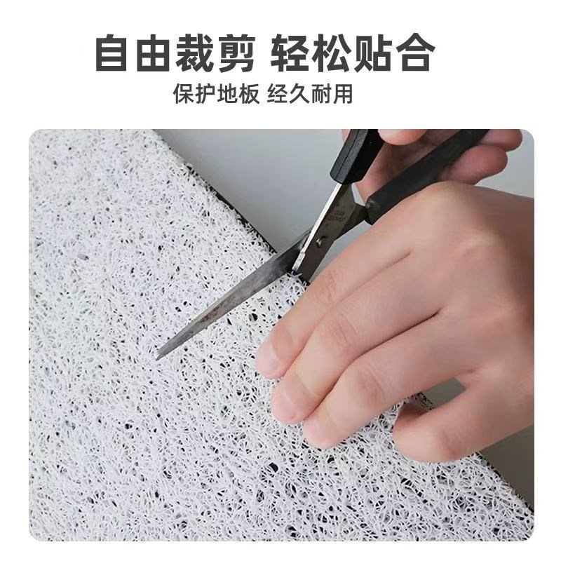 复古小狗入户门地垫丝圈家用进门脚垫门外入门口玄关防滑门垫地毯