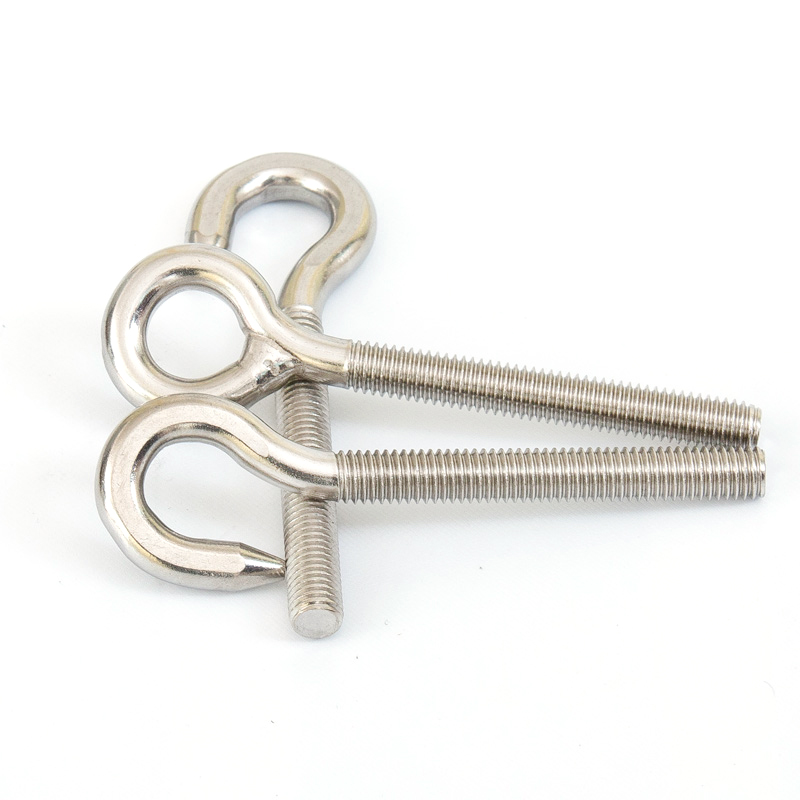 吊环螺丝带圈螺杆304不锈钢环形钩形螺栓羊眼钩环螺丝M4M5M6M8M10