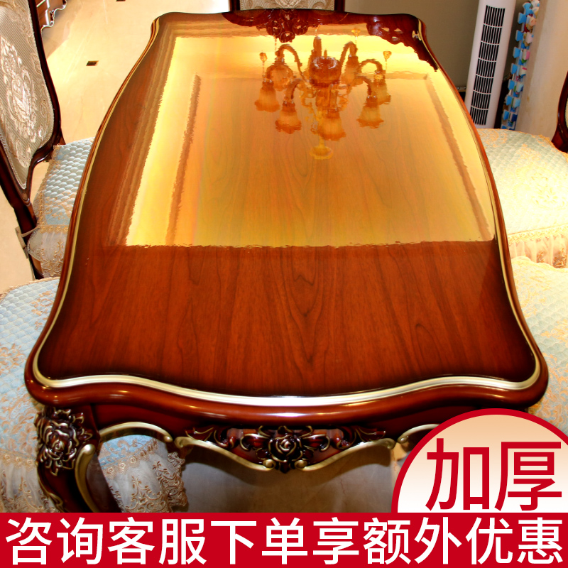 高档实木家具桌面贴膜透明保护膜大理石餐桌台面茶几耐高温桌子膜