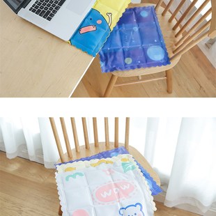 卡通冰垫办公室坐垫电脑冰垫汽车冰坐垫 宝藏姐妹团 夏季