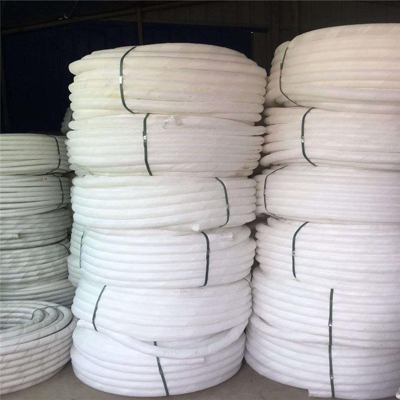 HDPE白色双臂波纹管pe打孔波纹管渗水排污水波纹管厂家制定