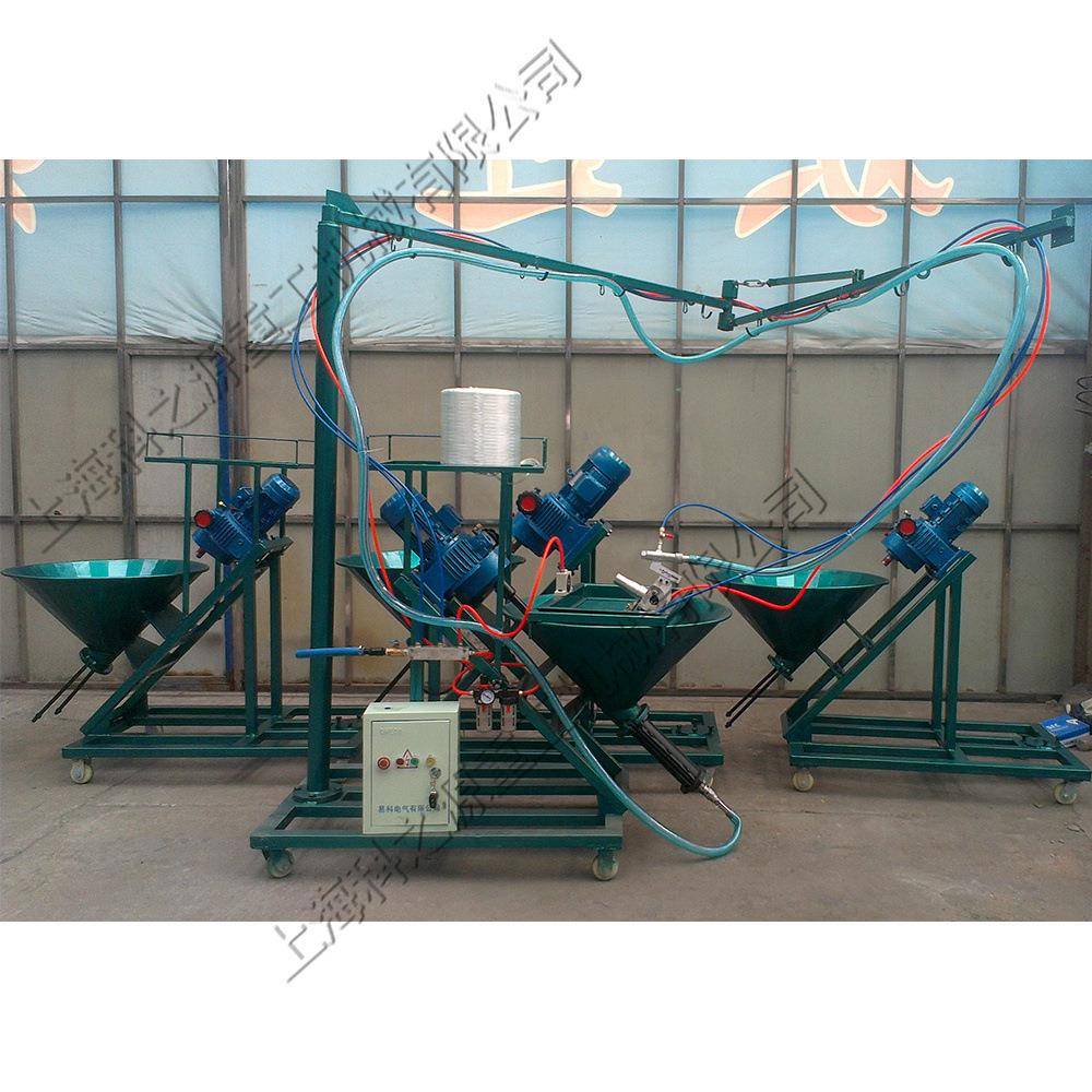 小型玻璃纤设备螺杆式窗套砂浆喷涂机工程建筑用水泥砂浆机
