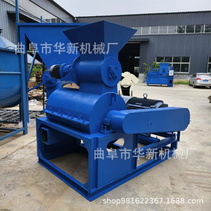 中药渣高湿物料粉碎机鸡粪牛粪有机肥粉碎机高粘物料果渣粉碎机