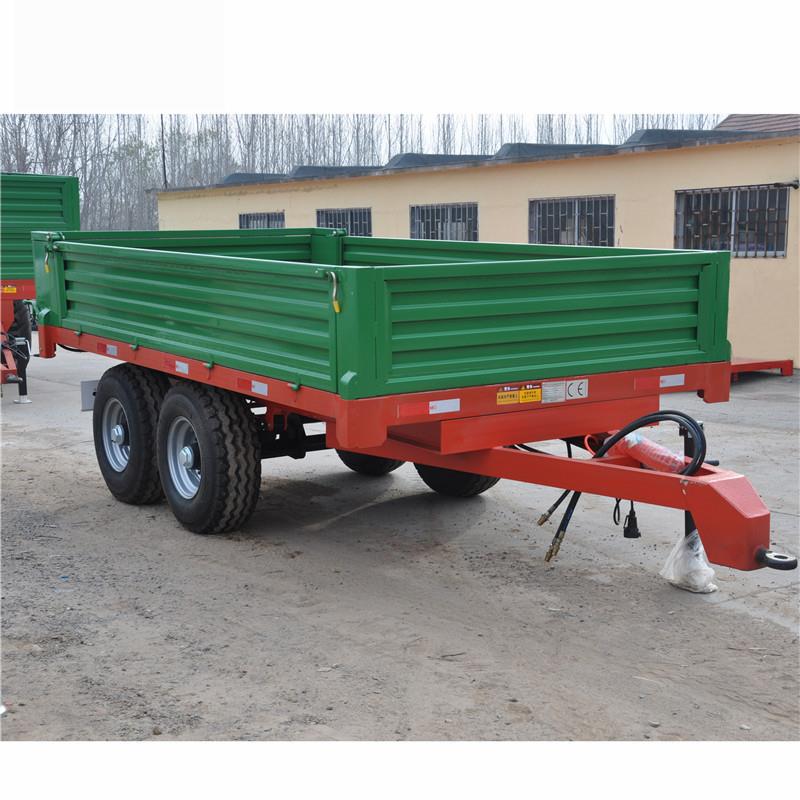 6吨自卸拖车6吨农用拖车拖拉机牵引拖车翻斗车拖车底盘