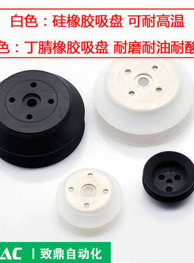 重载型机械手真空吸盘工业吸嘴ZP32/40/50/63/80/100/125HBN/HBS