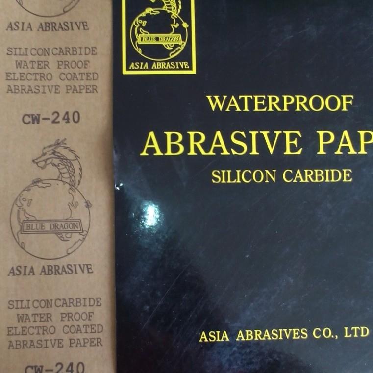 青龙牌砂纸/大量蓝龙砂纸黄纸120--2000目干湿两用砂纸杭州