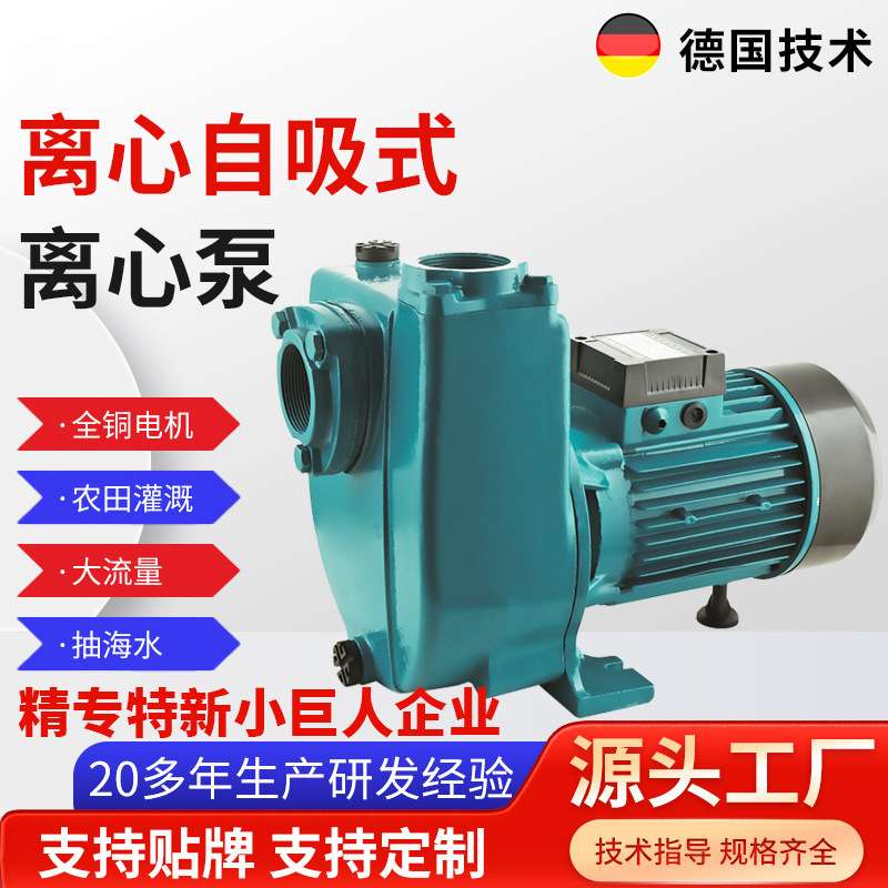 自吸式卧式离心泵管道增压水泵全自动家用增压泵太阳能热水加压