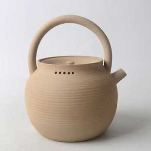 原矿粗陶大容量烧水壶陶瓷泡茶茶炉煮茶器 家用养生煮茶壶套装