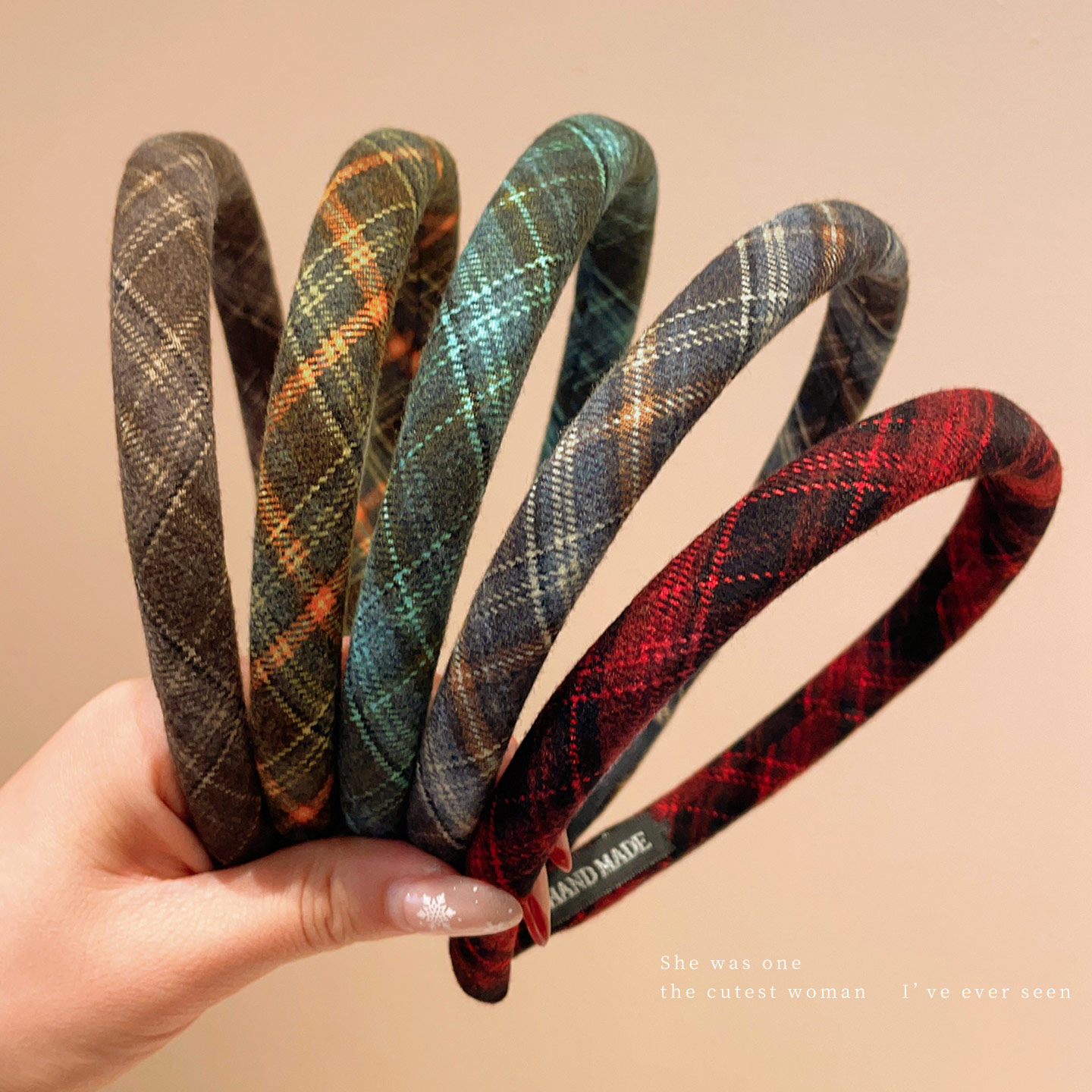 法式复古格纹发箍女款洗脸压发捆高颅顶头箍高级感头饰学院风发卡,饰品/流行首饰/时尚饰品新,发饰,淘宝优惠券,粉丝福利购,淘宝优惠卷