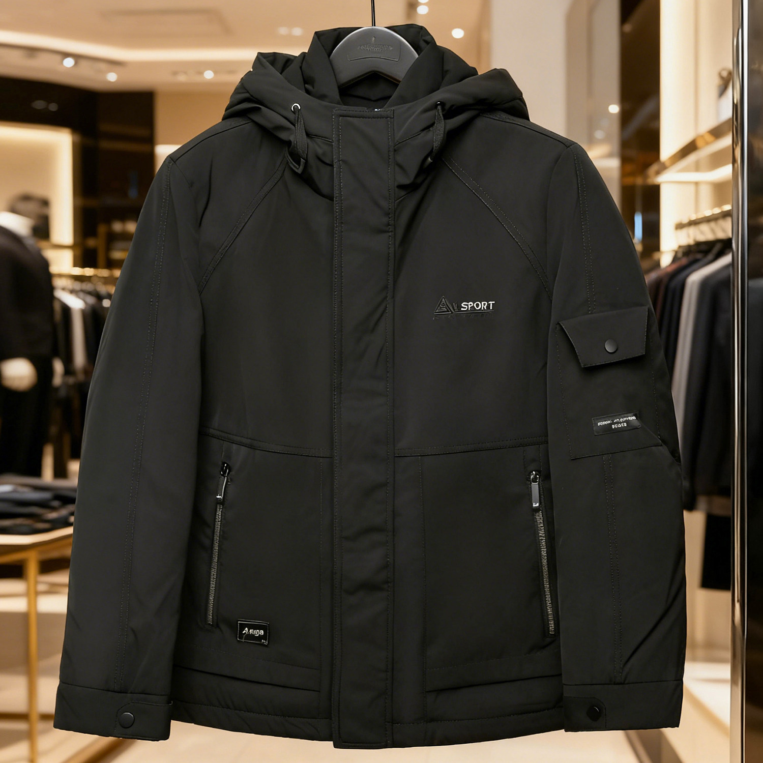 高端品牌断码男士羽绒服