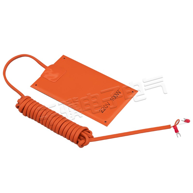 JRD铝合金加热器 硅橡胶加热板配电柜升温50 75 100 150 200W