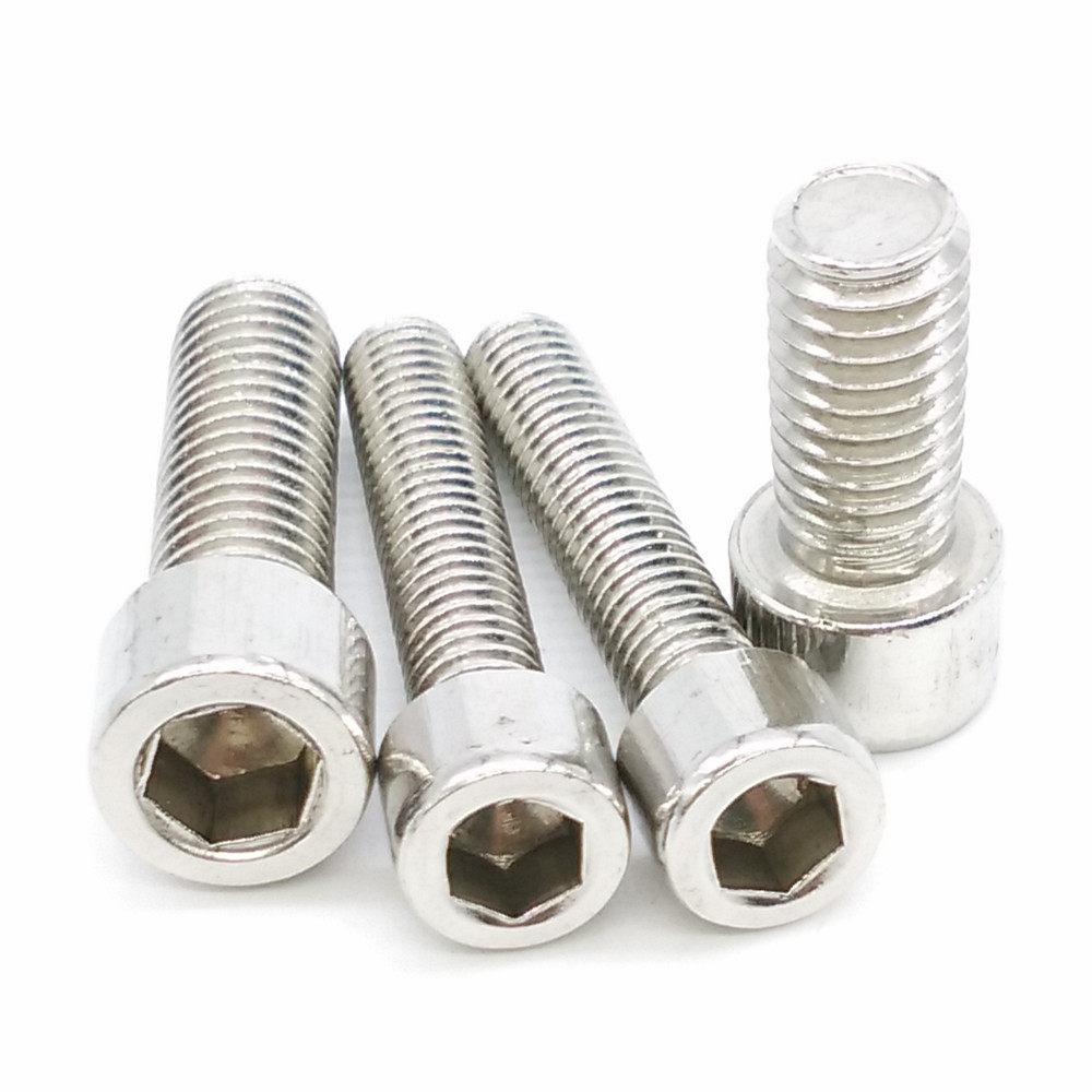 201不锈钢内e六角螺丝GB70圆柱头螺栓M2M2.5M3M4M5M6M8M10M12-M16