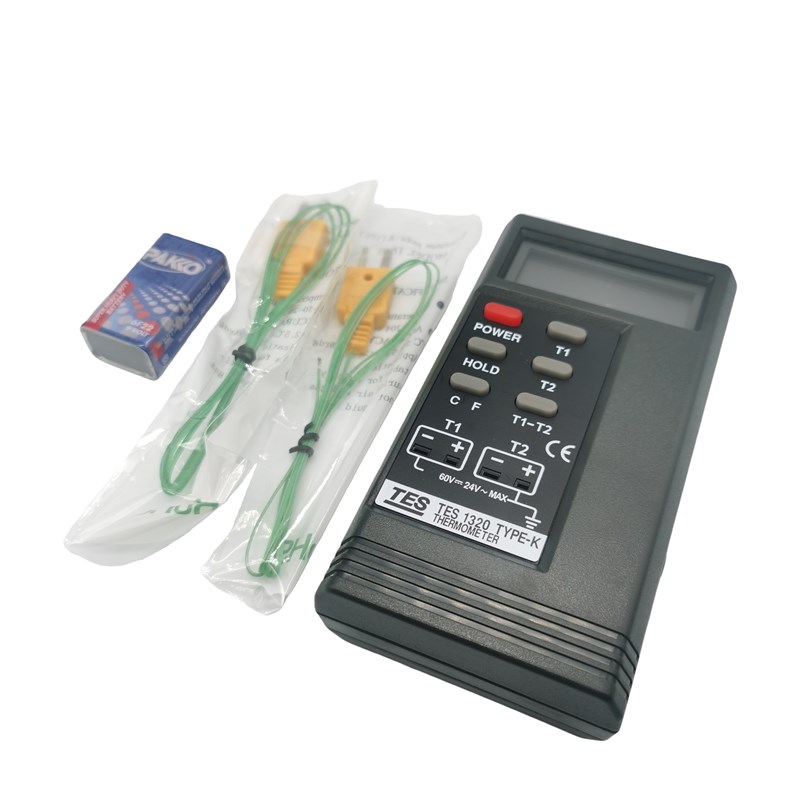 数显仪表TES-1310/1320双通道便携式测温表温度显示器K型TM-902C