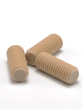 PEEKa平端紧定内六角螺丝无头螺钉耐高温机米顶丝M3M4M5M6M8M10