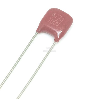 100V472J CBB电容 0.0047UF 4.7NF P=5mm脚距 薄膜电容 100V472