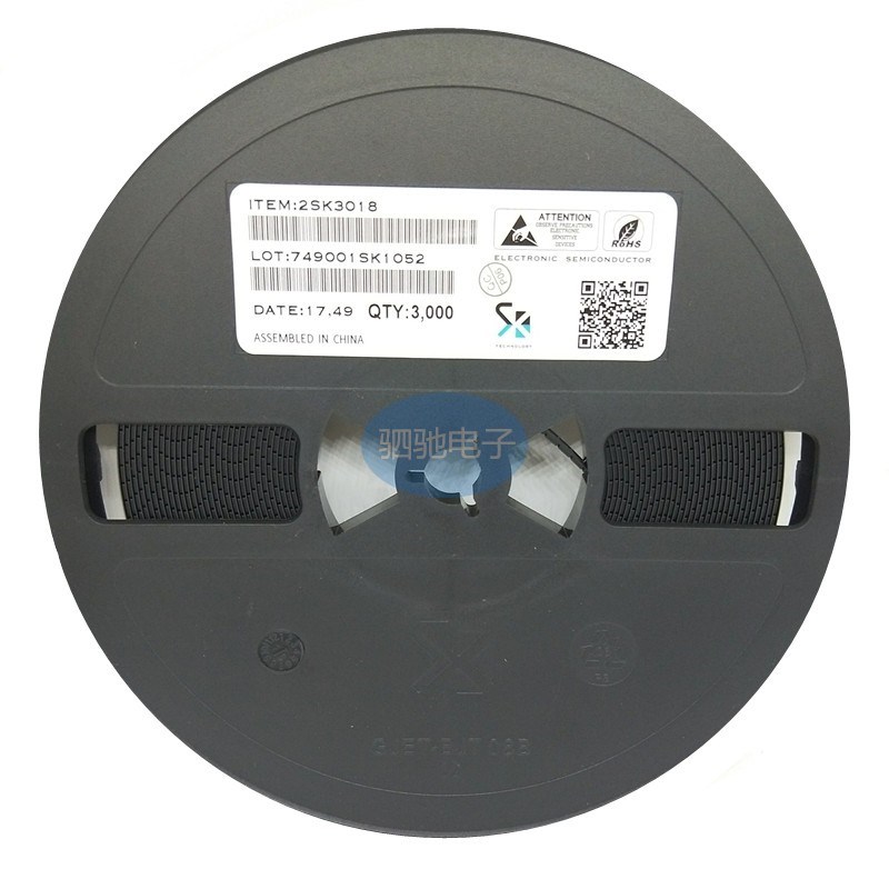 全新正品 2SK3018 贴片SOT-23 场效应管 N沟道 MOS管 0.1A/30V