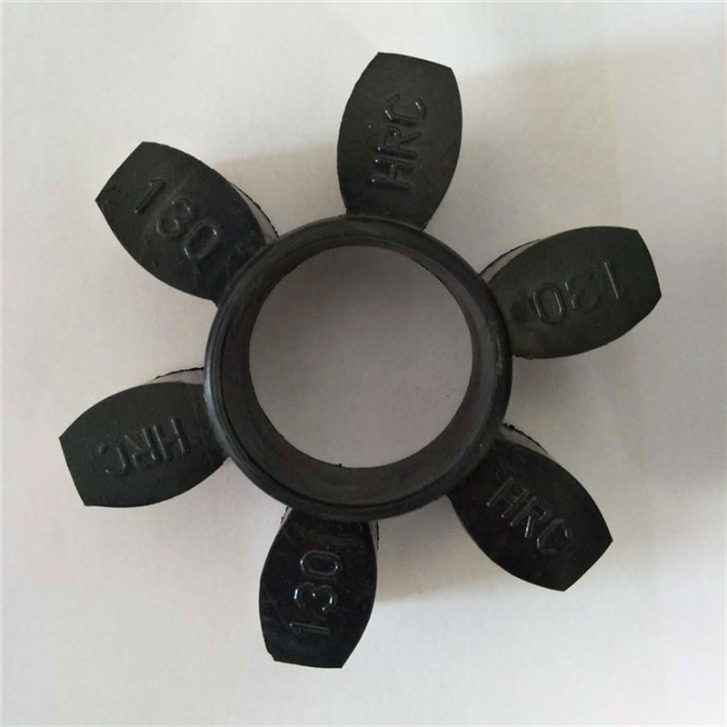 橡胶聚氨酯HRC型梅花缓冲垫 空压机联轴器垫 六角垫 HRC-180-150