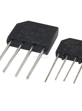 RS207/RS407/RS608/RS808整流桥整流器扁桥2A/4A/6A/8A/700V/800V