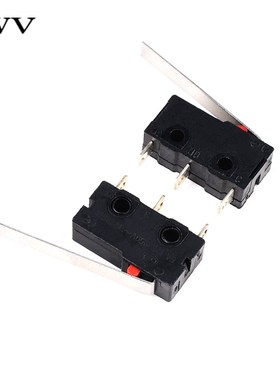 微动开关KW11带轮行程限位开关红色按钮kw8黑三脚KW12长柄/弯柄5A