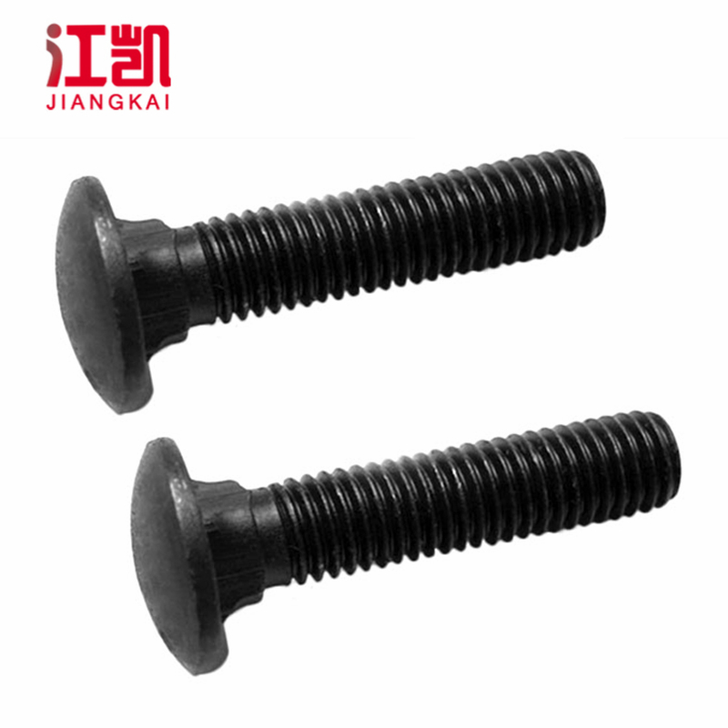 8.8级桥架螺丝半圆头方颈螺栓马车货架固定F大扁头螺钉M14M16*357