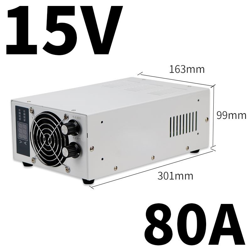 大功率可调直流稳压开关电源2000W5KW数显调压220转0-5V200A24V50