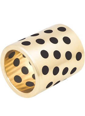 OFK01-106无油衬套石墨铜套自润滑含油轴承JDB直柱型MPBZ内径6