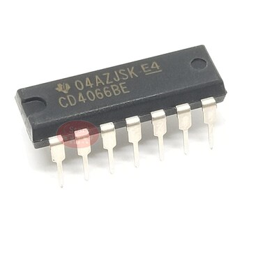 全新原装 CD4066BE TI德洲 DIP-14 双向模拟开关 CD4066