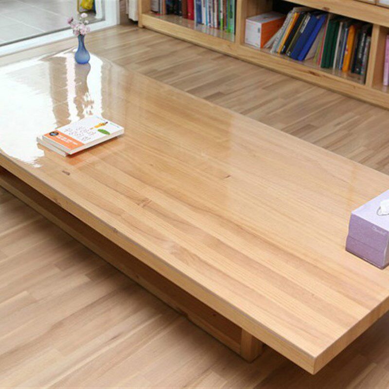 加厚桌面垫软玻璃桌布防水防烫餐桌垫PVC塑料办公书桌面写字台布