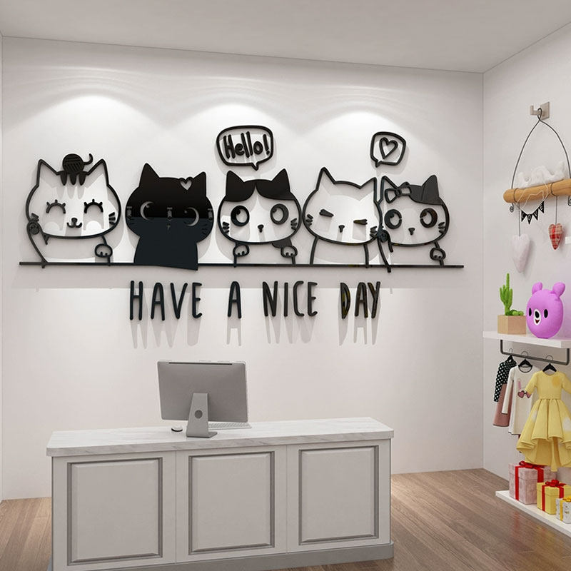 网红儿童服装鞋店铺装饰形象布置摆件收银台用品背景墙面创意道具,家居饰品,文化墙贴,淘宝优惠券,粉丝福利购,淘宝优惠卷