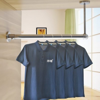 沛晴 L型柜内衣架收纳挂杆衣橱吊装挂衣杆 木柜7字挂钩吊柜悬挂杆