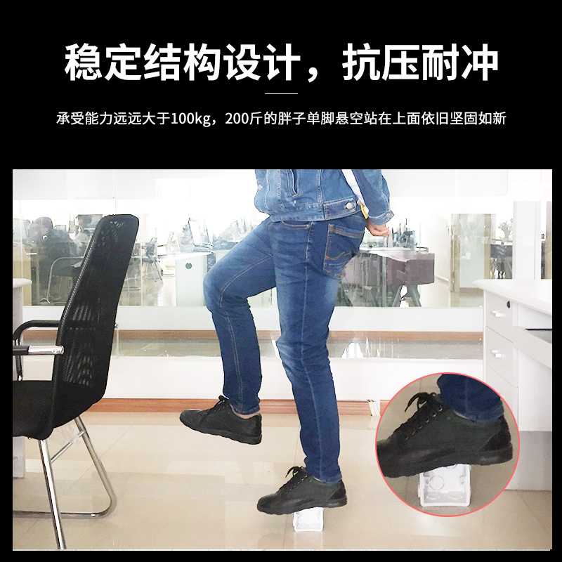 86型暗盒接线盒明装底盒通用118型开关插座明线盒下线 一二位小盒