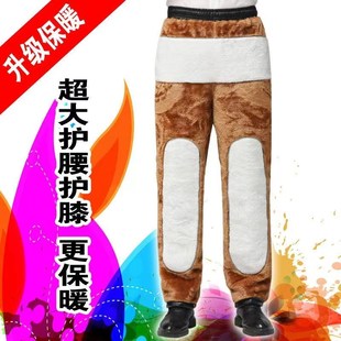 男修车屠宰防油防水耐磨工装 套装 制服 男加绒加厚保暖皮衣皮裤 皮裤