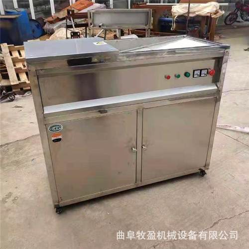 商用餐厨垃圾处理器厨房食物剩菜干湿分离机不锈钢垃圾研磨直排机