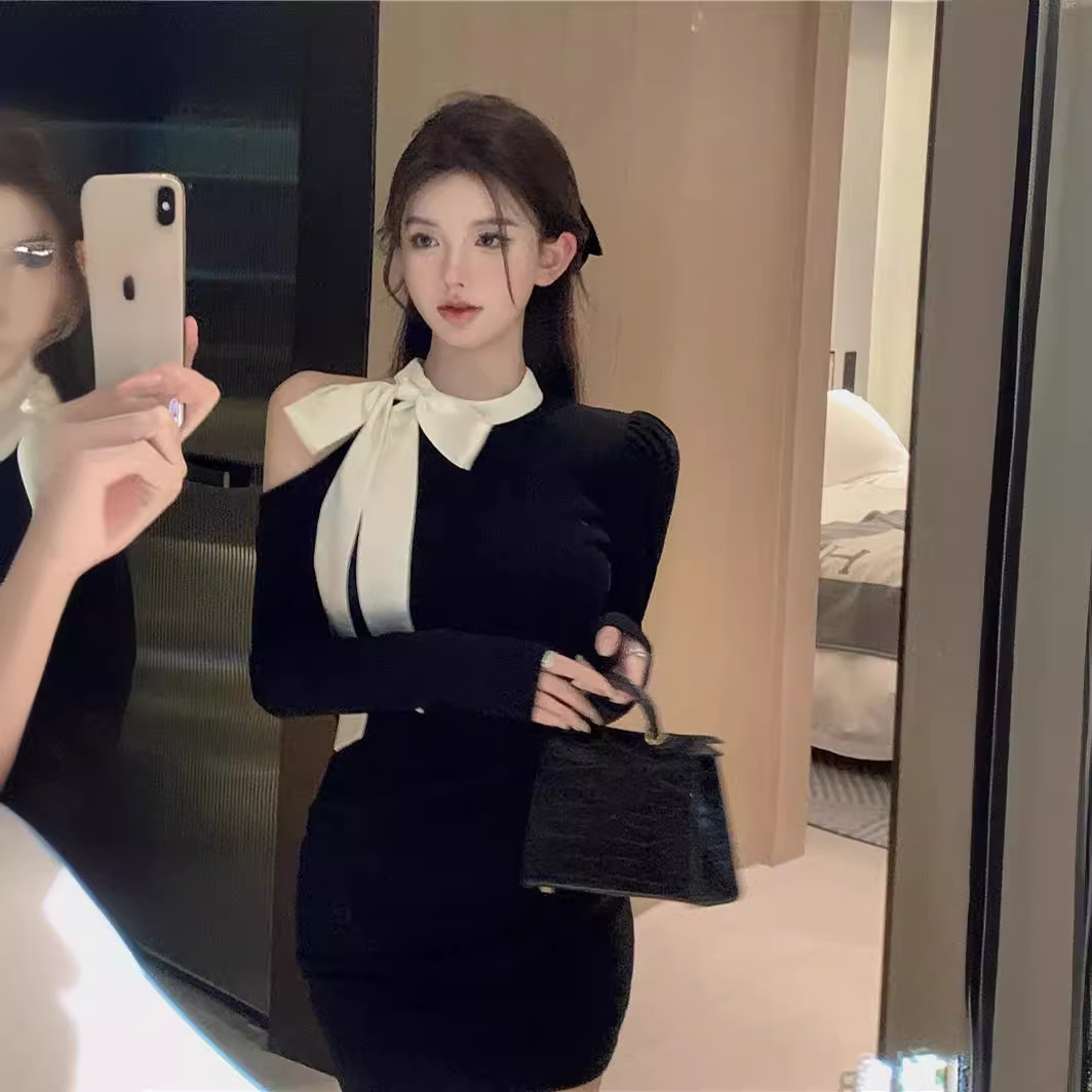 气质名媛包臀连衣裙女装2