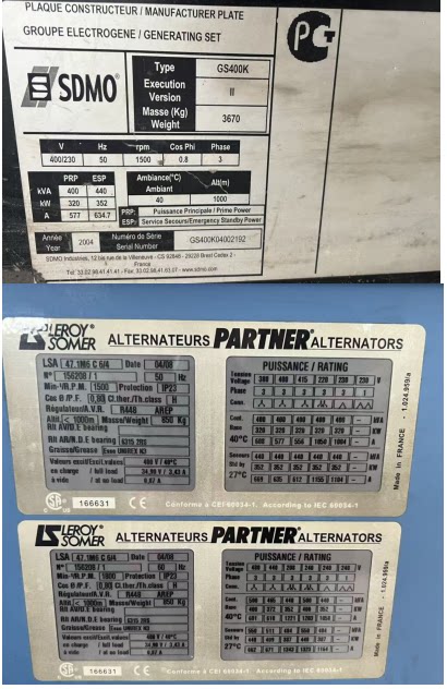 4月27日南通废旧设备（柴油发电机组）一台（实物以现状为准）网络拍卖公告