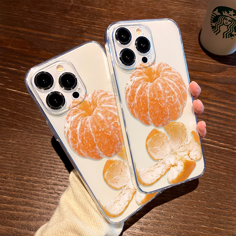 橘子适用苹果16promax手机壳iphone14/15/13华为pura70pro红米k70小米opporeno13软vivos20新款nova13雪山